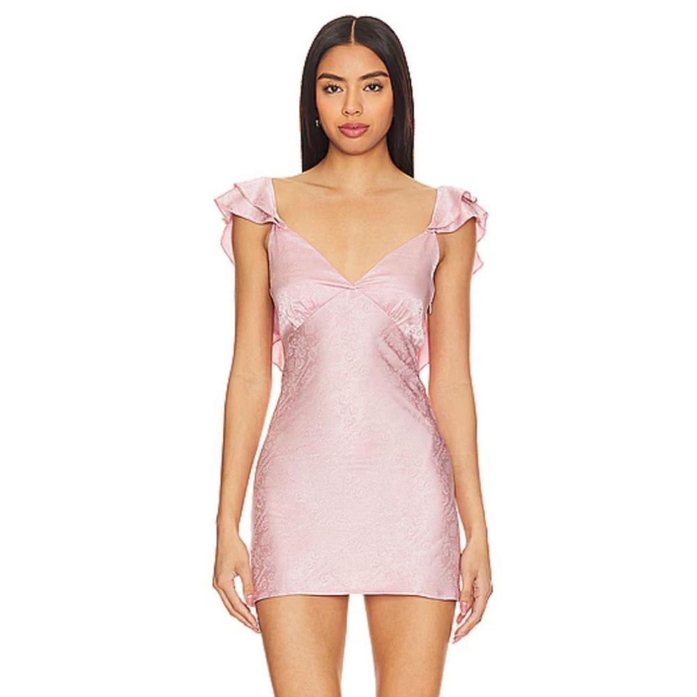 NWT Revolve Beckett Mini Dress in Dusty Pink